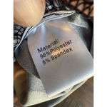 Black Floral Off Shoulder Ruched Side Flutter Boho Blouse Medium Top Shirt Rose Photo 10