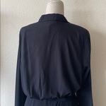 l*space L* Aura Ruched Hips Back And Front Button Up Shirt Dress Size S Photo 5