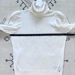 Ted Baker  London Ivory Aidabel Puff Sleeve Turtleneck Sweater Size 14 Photo 9