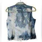 The Limited Vintage  Denim Vest Acid Wash Boho 90s Grunge Festival Size Medium Photo 6