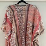 Ultra Pink  kimono style swim Cover up. Size 1X Photo 7