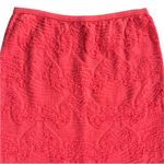 Missoni EUC  Tetried Stretch Pull-On Midi Pencil
Skirt Orangey Red Size Medium Photo 1