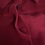 3.1 Phillip Lim Purple Black Silk Long Sleeve Blouse Top Shirt Womens Size 2 Photo 8