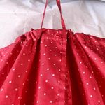 Oversized Long Rain Poncho Full Zip Polka Dot One Size Pink Size undefined Photo 6