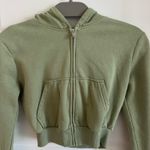 H&M  Cropped Zip-Up Hoodie Photo 1