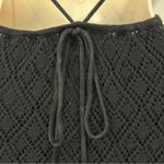 Sage  The Label Beloved Pointelle Halter Mini Dress Crochet Large New Beachy Photo 6