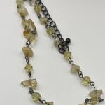 Cookie Lee Vintage Bronze Western w/Pink Stone Rhinestone Cross Pendant Necklace Photo 9