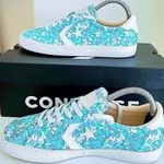 Converse One Star W/ Box Vibrant Retro Floral Pattern Excellent Condition! Photo 0