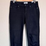 Paige Denim Black Mid Rise Skinny Jeans Womens 29 Fall Classic Preppy Photo 6