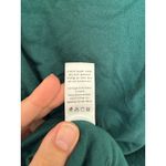 Naked Wardrobe  Dress Size Large Green Bodycon High Mock Stretchy Long Sleeves Photo 3