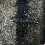 Silver color Floral Engraved belt buckle Photo 2