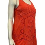 Soma  Sleeveless Eyelet Embroidered Dressy Blouse Photo 1