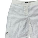 J.Crew  Kate straight-leg pant in stretch‎ linen blend White 2 BF407 Photo 7