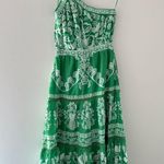 Farm Rio  Green Sweet Garden Maxi Dress M Photo 10