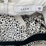 Lush Clothing Lush White and Black Slip Mini Dress Photo 6