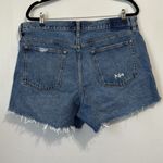 Abercrombie & Fitch  The Boyfriend Short Mid Rise Curve Love Denim Shorts 33/16 Photo 4
