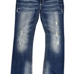 BKE Sabrina Jeans Womens 29R Bootcut Distressed Blue Denim Size 29 Photo 0