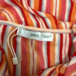 Mango  Rainbow Striped Dress Photo 3