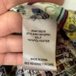 Black Rainn multicolor long sleeve top Sz L EUC Photo 5