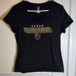 Vegas Golden Knights VGK Hockey Black Short Sleeve Shirt Medium EUC #6008 Photo 0