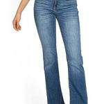 Cello  Jeans Women's Juniors Mid Rise Bootcut Jeans Medium Wash. Size 7/28 Photo 0