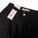 We Wore What NWT Wide Leg Denim Shorts in Dark Grey, Size 23 Photo 6