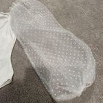 Jealous Tomato White long sleeve Bodysuit puff sleeve Photo 1