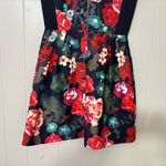 Kaya & Sloane Calinda Floral Fit & Flare Dress Size S NWT – Bold Garden Print Blue Photo 8