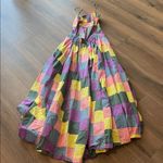 Anthropologie SWF Bandeau Spaghetti Strap Maxi Dress Pink Size L Photo 4