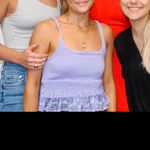 ZARA  purple knit lace Crop tank top! Photo 4