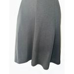 Gilli Womens Dress Black Short Sleeve Ruffle Mock Neck Fit & Flare Size S Photo 2