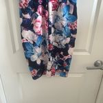 Paper Dolls  London Size 6 Blue Floral Knee Length Dress Dolman Sleeve Photo 5