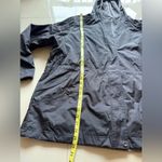 st. john's bay St.John’s Bay woman reversible utility jacket black gray cinched waist size 1X Photo 14