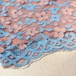 Super down Stephanie NWT lace mini dress size small lined Photo 4