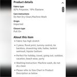 SheIn NEW! Large High Neck Halter Tankini Set Bikini Floral Top Pink Bottoms Photo 12