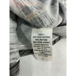 Womans Inoah Large Gray Graphic Long Sleeve Pullover Scoop Neck Tunic Top NWT Photo 4