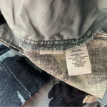 Loft Ann Taylor  Floral Print Linen Blend Shorts‎ Size 0 Photo 4