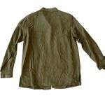 K Arnold Olive Green Button Down Size M Photo 4