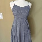 Old Navy Blue Gingham Fit & Flare Dress - size XS Photo 5