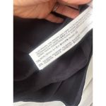 ZARA  Oversized Tee with Faux Leather Shoulder Details Small Photo 4