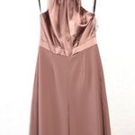 After Six NWT Sienna High-Neck Open-Back Jumpsuit Size 6 Photo 2