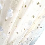 The Vintage Shop Sparkled Mesh Overlay Prom Party Dress Cream Gold Size Medium Photo 13