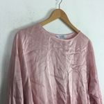 & Other Stories & Other Stories Pink Satin Mini Dress Size 8 Gathered Cut Out Back Cocktail Photo 6