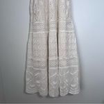 Sundance  Dreamers Believe Eyelet Midi Dress Size Small Photo 5