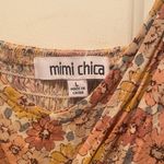 Mimi Chica  Floral Button-Front Midi Dress Photo 1