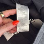 Good American Coated High Waist Crop Bootcut Jeans Black001 Size 8 NWT Photo 13