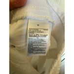 Old Navy  Womens Jeggings Sz 18 Super Skinny Jeans Rockstar White Mid Rise Ripped Photo 10