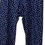 Beach Riot  Womens Cara Crossover Waistband Polka Dot Leggings Blue Size Large Photo 0