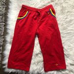 COOGI  rainbow stripe crop sweatpants size small Photo 0