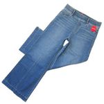 Spanx NWT 20407Q Seamed Front Wide Leg in Vintage Indigo Pull-on Jeans M Petite Photo 0